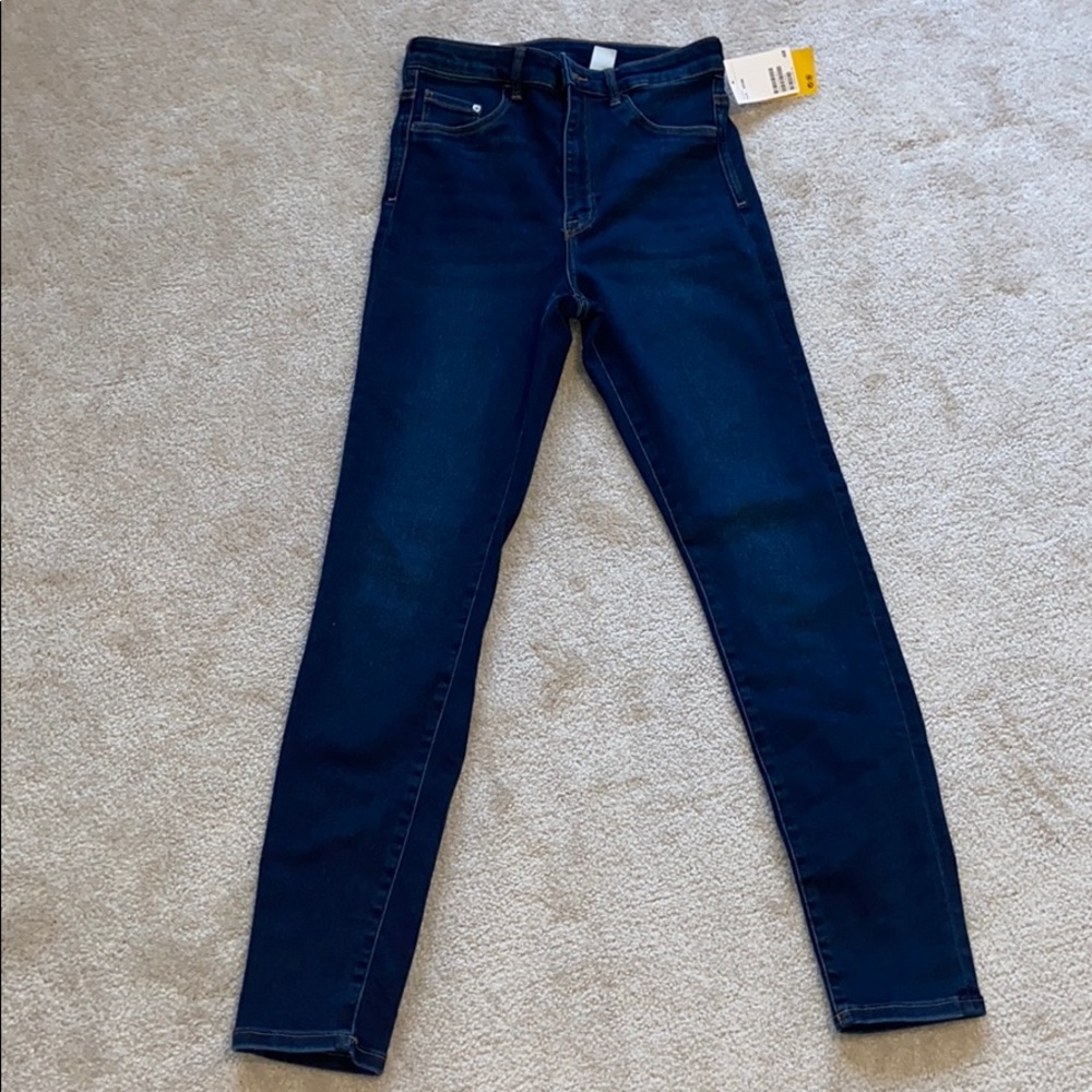 H&M skinny fit high waisted jeggings